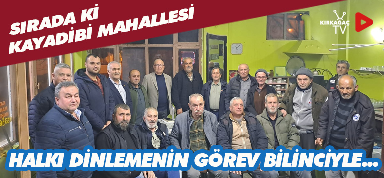 SIRADA Kİ KAYADİBİ MAHALLESİ